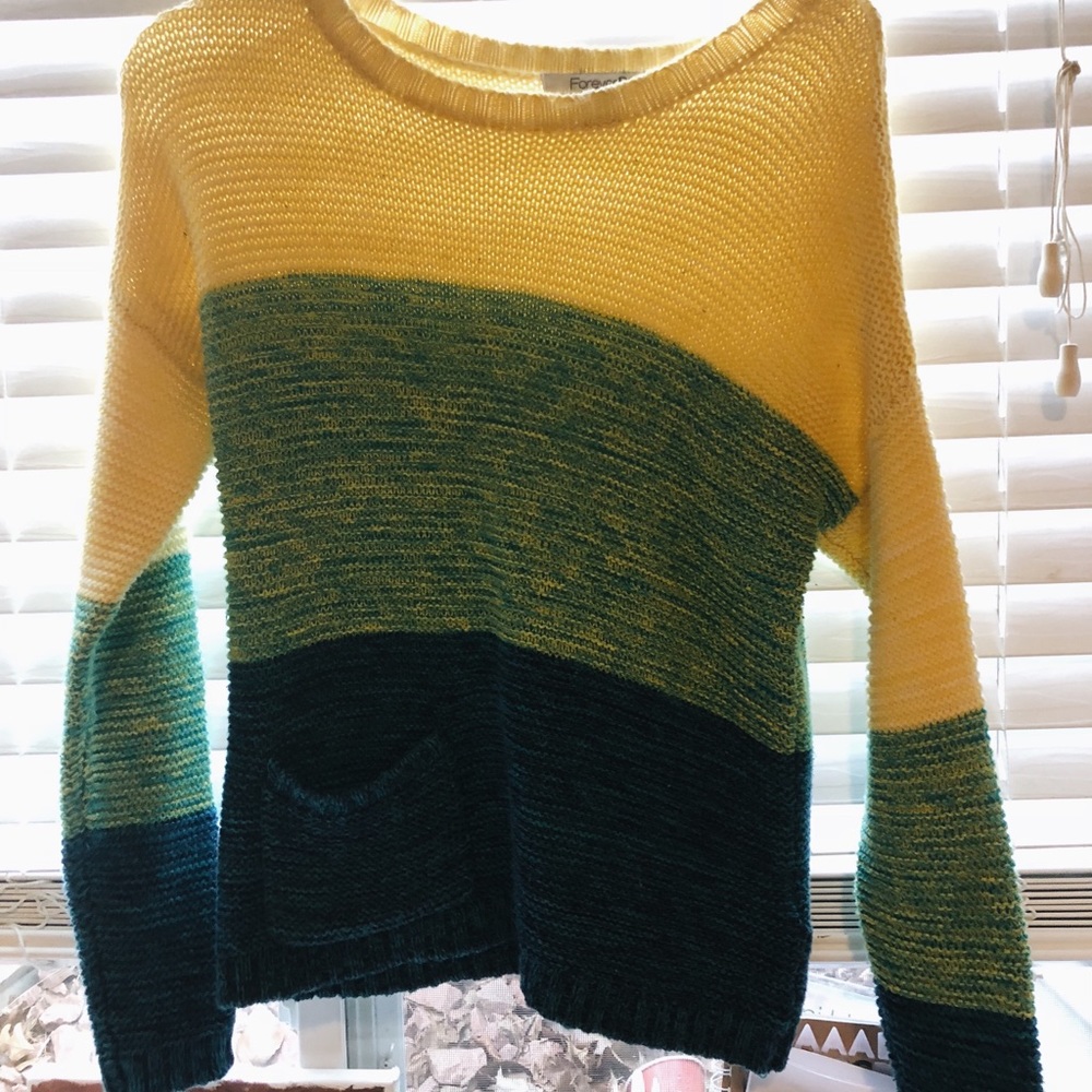 Color Block Sweater